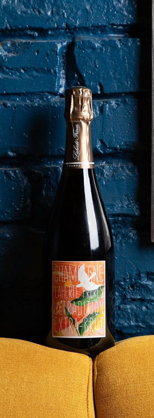 Wine bottle close-up